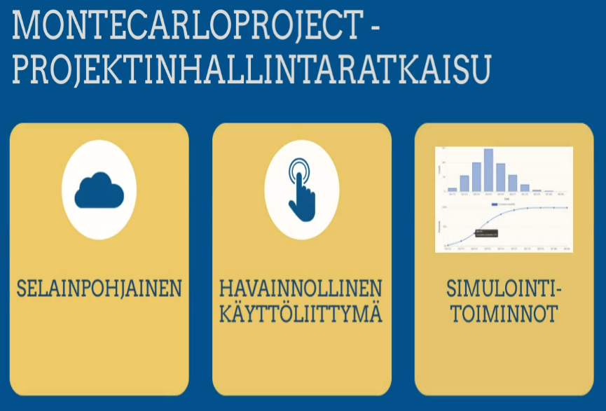 montecarloproject ominaisuudet