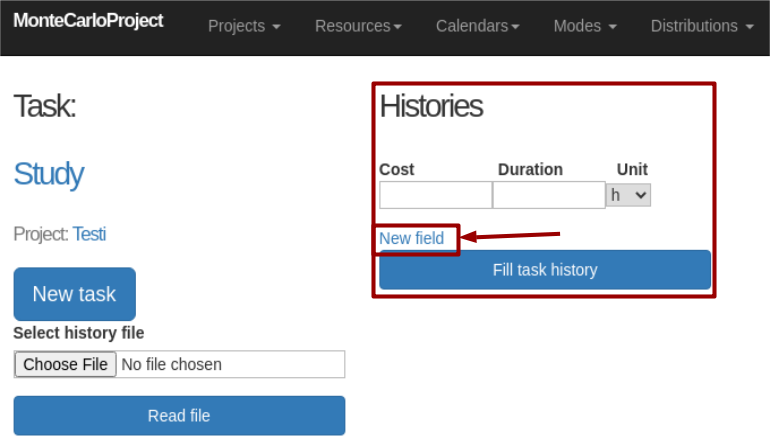 read and set history data with rectangle
